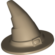 Lego Hat, Wizard / Dark Tan