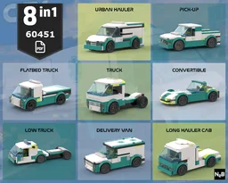 Lego 60451 Builder's Pack 8 in 1