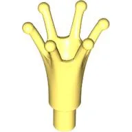 Headwear Accessory Crown Long with Bar / Bright Light Yellow