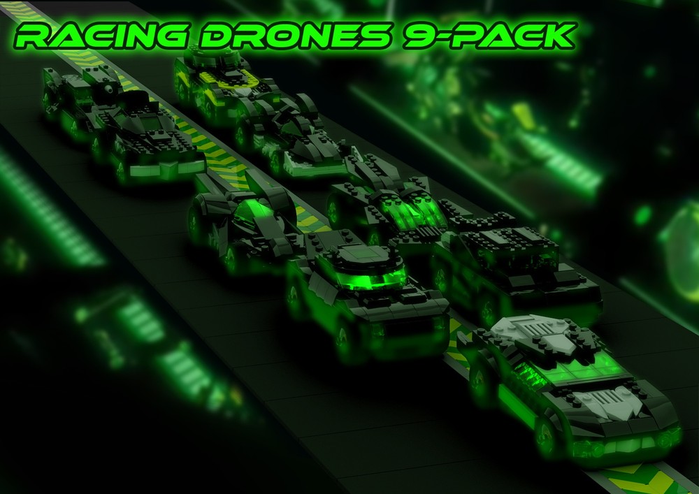 Lego Racing Drones 9-Pack – Hot Wheels: Acceleracers