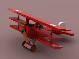 Fokker DR-1 - Baron Rouge
