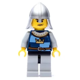 Knight, Dark Blue, Helmet