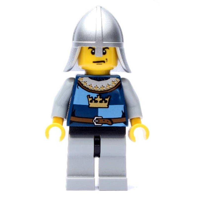 Lego Knight, Dark Blue, Helmet