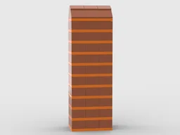 Rainbow Houses-Orange