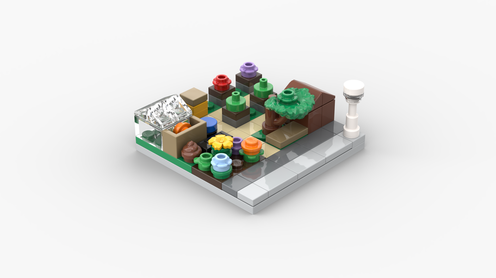 Lego Community Garden (Mini Modular)