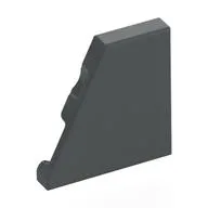 Wedge Tile 2 x 2 Left / Dark Bluish Gray
