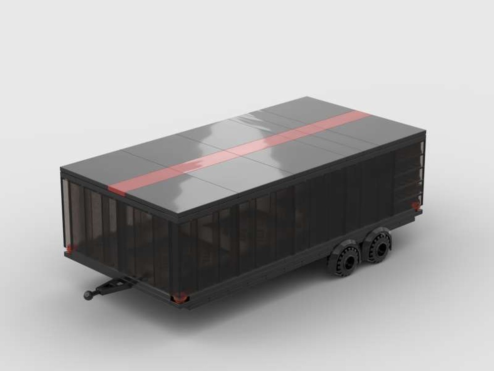 Lego Car Trailer for V6 Pickup (Glass)