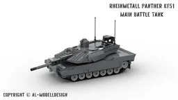 Rheinmetall Panzer KF51 - Panther - Grey