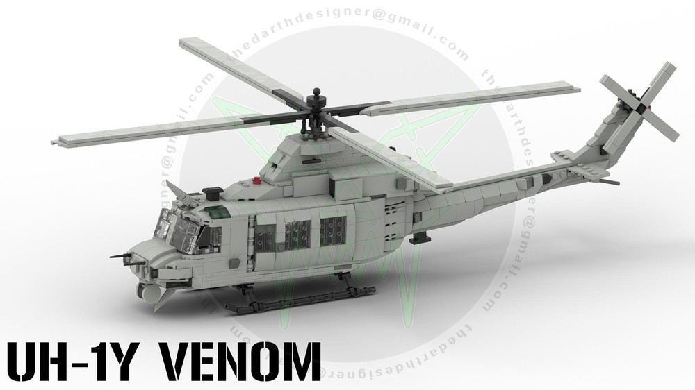 Lego Bell UH-1Y Venom | 1:35 Scale