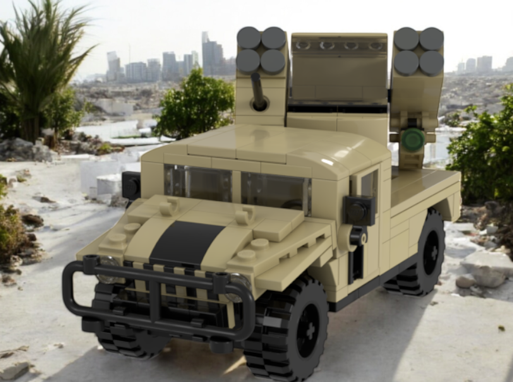 Lego Avenger humvee