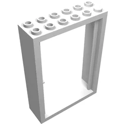 Door Frame 2 x 6 x 7 / White