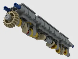 Piston Engine Inline 8
