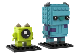 Mike and Sulley from Monsters, Inc.