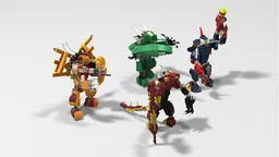 31073 Mech Lizard Warrior