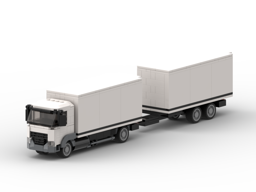 Lego LKW 7,5t mit Anhänger