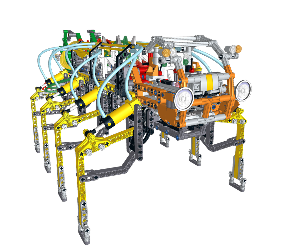 Lego Mechanical Spider Reloaded