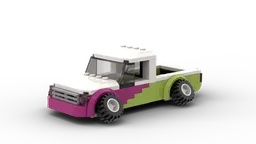 Lowrider Stanced Mini Truck