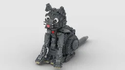 Cat kitten brickx