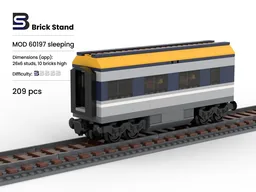 Sleeping car for 60197 Passenger Train