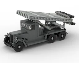 LEGO ww2 Katyusha BM-13 1:45 scale