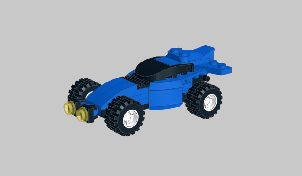 Lego 8122-1 Desert Viper-Blue