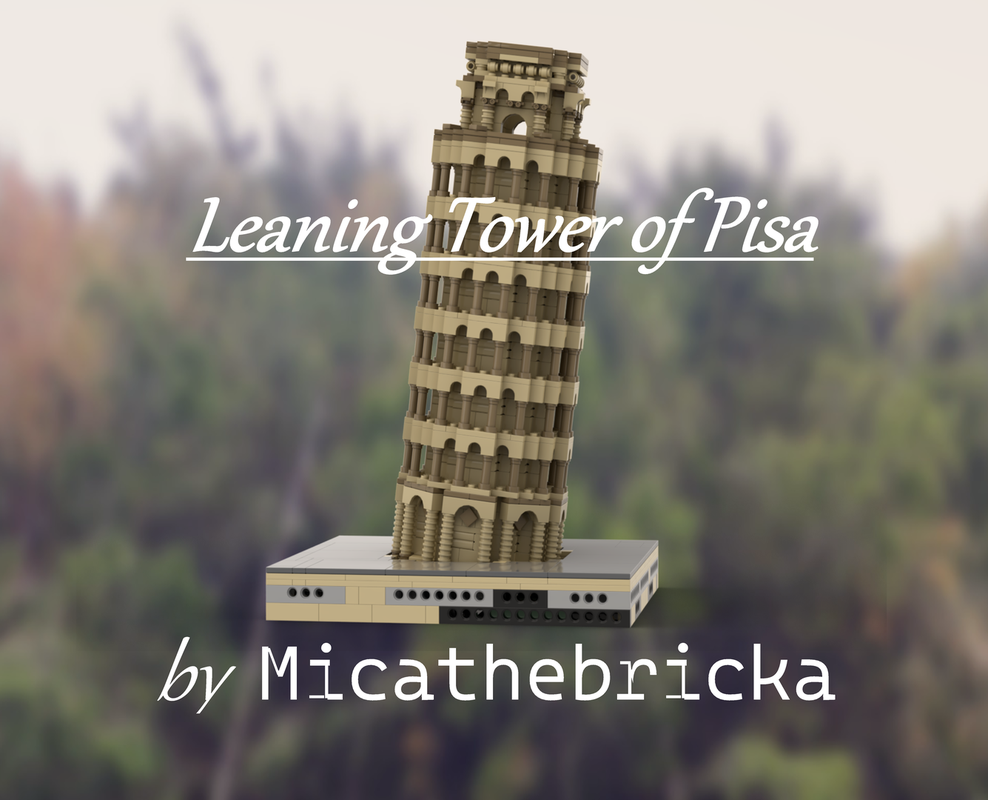 Lego Leaning Tower of Pisa