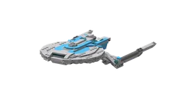 Georgiou-Class and Aurora-Class Starships from STO, Smooth Edition