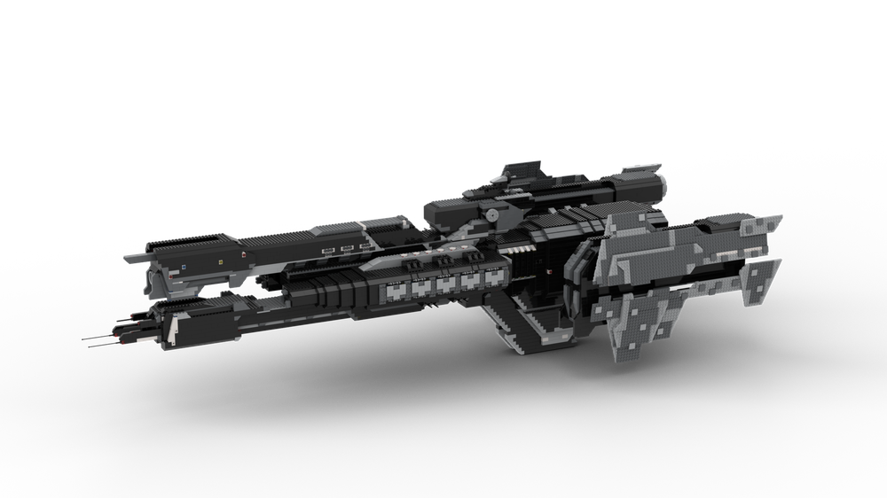 Lego HALO UNSC FRIGATE - BIG
