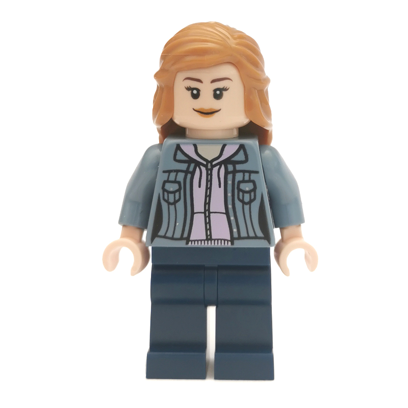 Lego Hermione Granger, Jacket over Pink Hoodie (Dimensions)