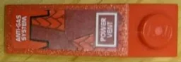 Slope 33 3 x 1 with 'ANTI-GAS SYSTEM' and 'POWER VENT' Pattern (Sticker) - Set 8111