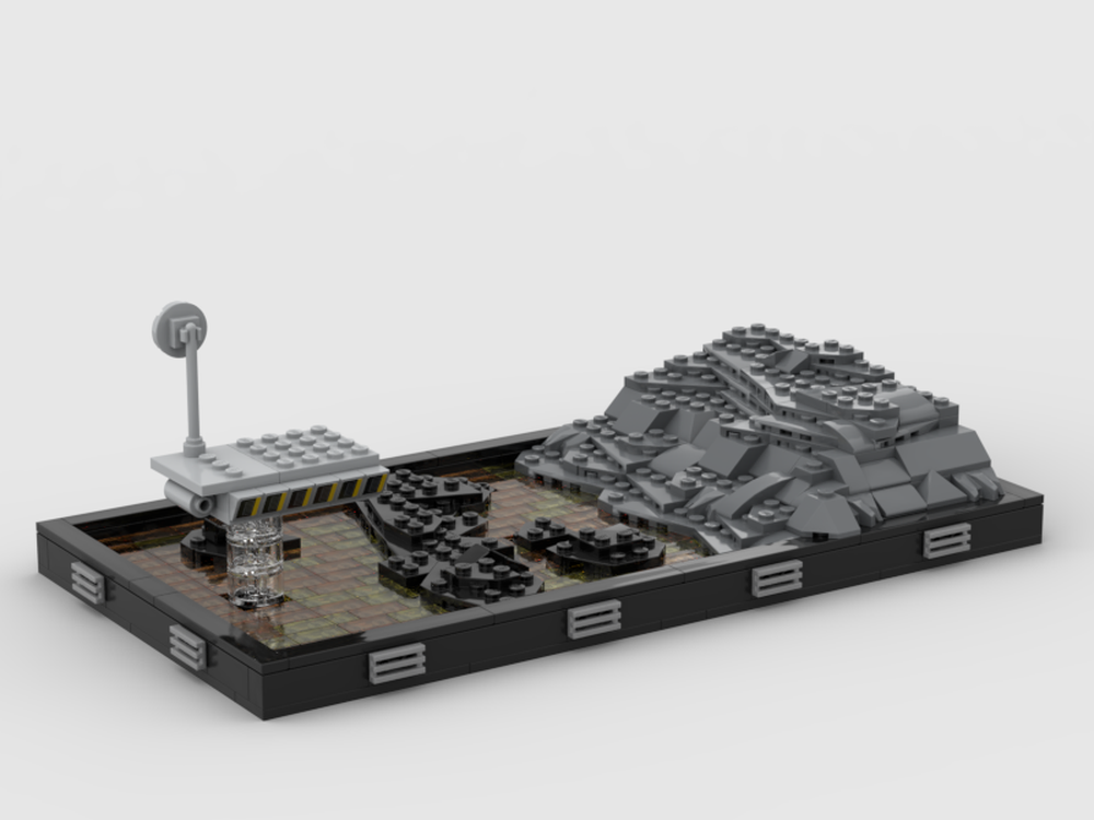 Lego Battle On Mustafar