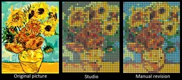 Sunflowers - Van Gogh (manual revision)