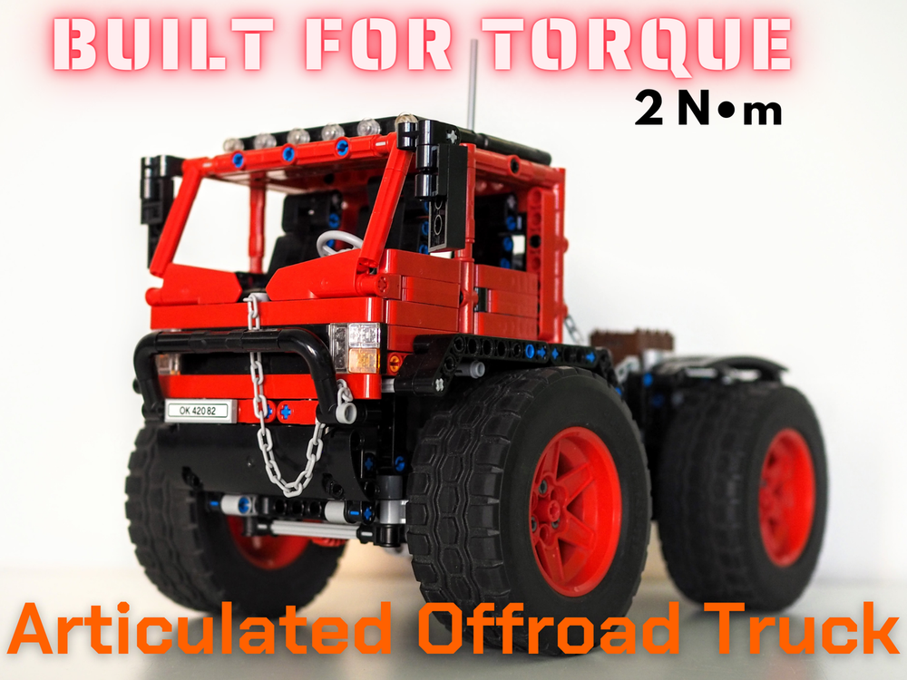 Lego 4x4 Articulated Trial Truck