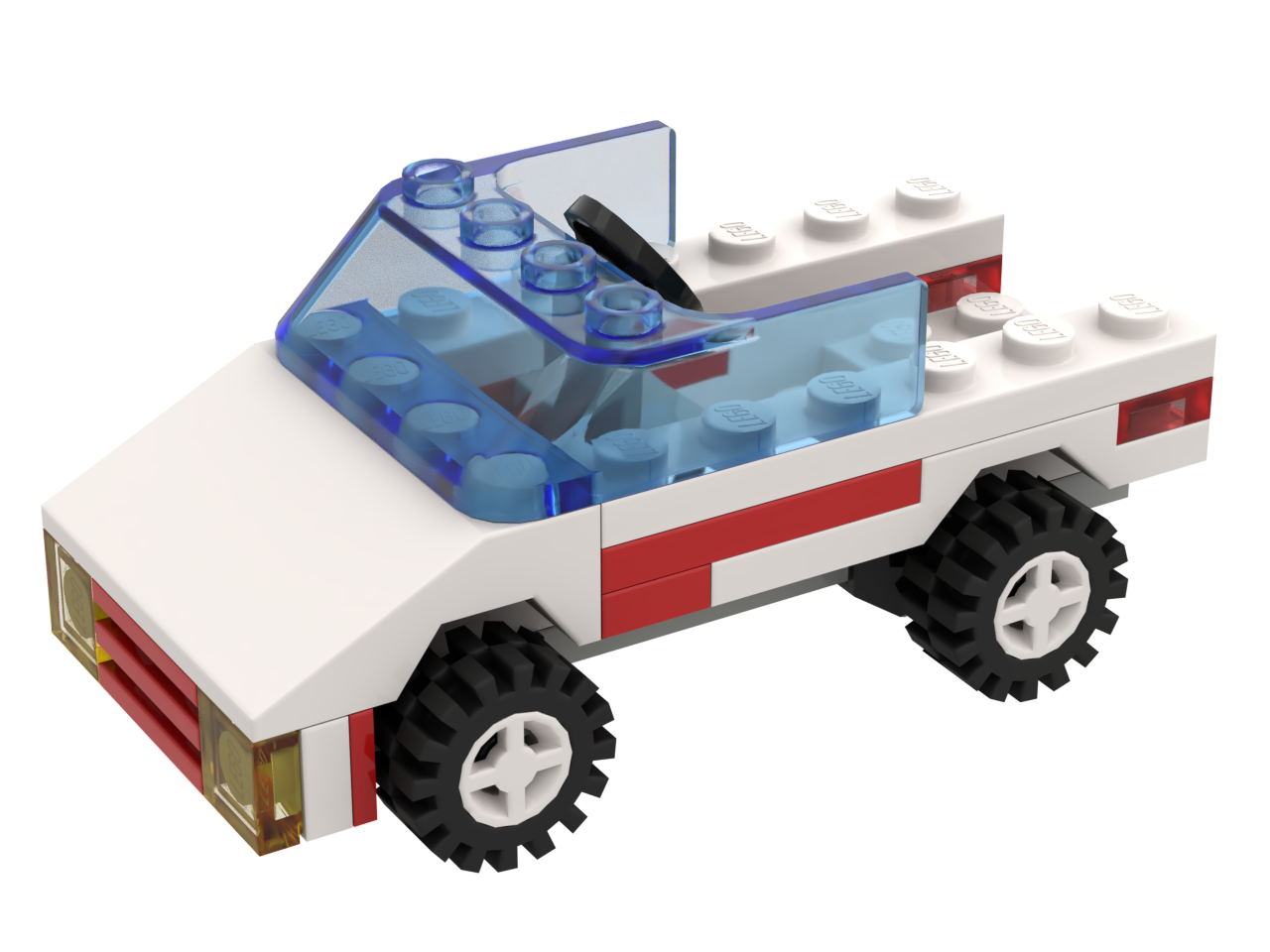 Lego Open-Top Jeep