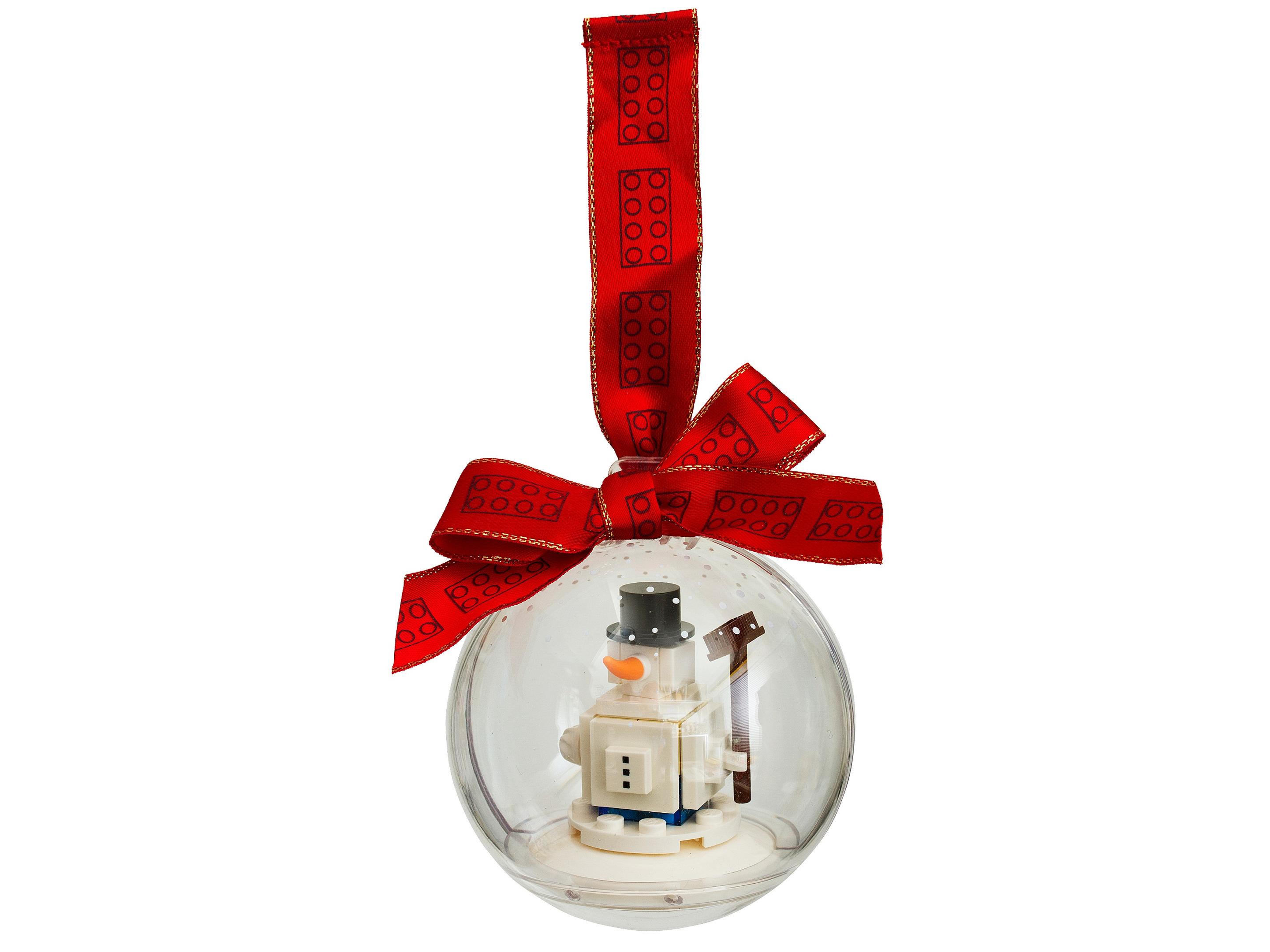 Lego Christmas Ornament Snowman