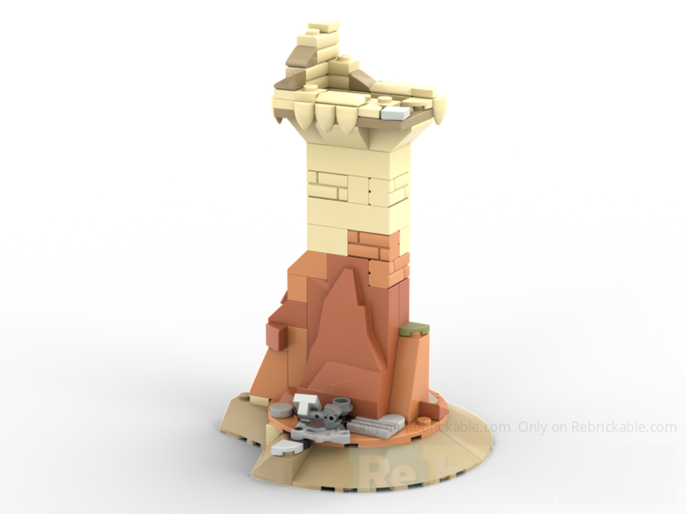Lego Display for Glinthawk (from Horizon)