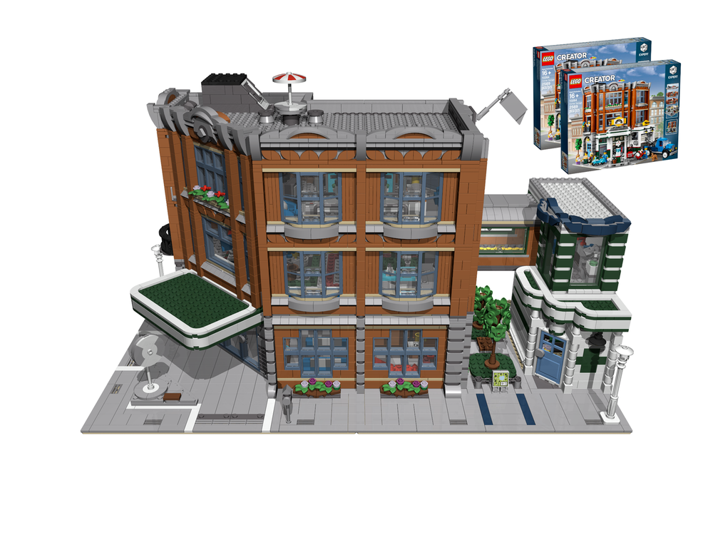 Lego HOSPITAL Corner Garage 10264