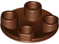 Plate Round 2 x 2 with Rounded Bottom [Boat Stud]