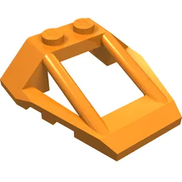 Windscreen 4 x 4 Roll Cage / Orange