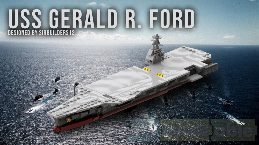 Lego USS Gerald R. Ford