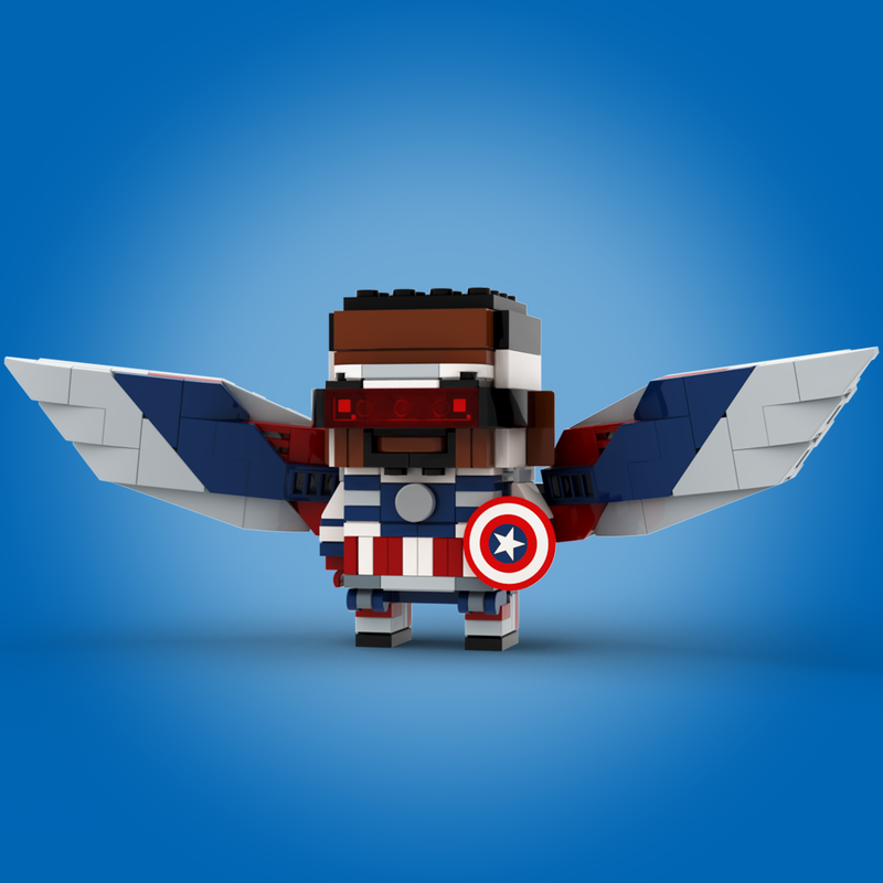 Lego Captain America (Sam Wilson) BrickHeadz