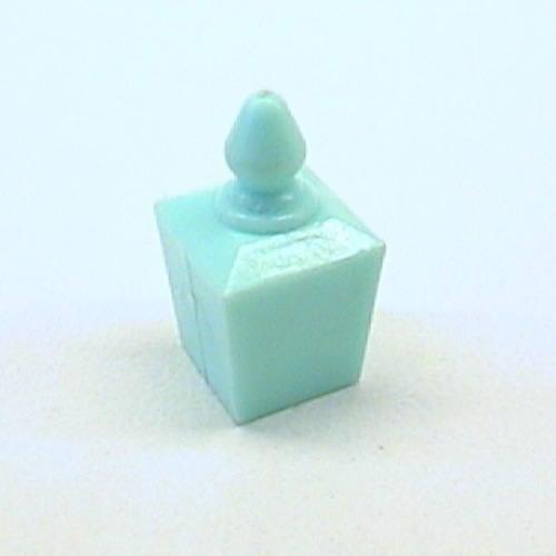 Lego Belville / Scala, Equipment, Bottle Perfume with Square Base / Aqua