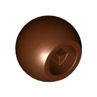 Technic Ball Joint / Reddish Brown