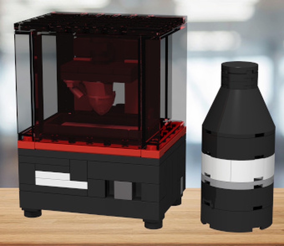 Lego 3D Printer ELEGOO Saturn 8k Resin Printer
