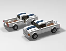 8-Stud Pickup Truck MOC