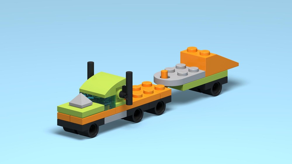Lego 2021 City Advent Calendar - Better Stunt Transport Truck