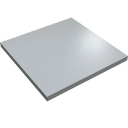 Tile 6 x 6 with Central Bottom Tube