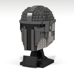 The Mandalorian helmet bust