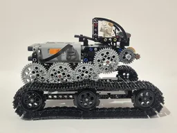 Tracked space vehicle