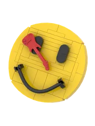 Watchmen bloody smiley (Comedian's badge)